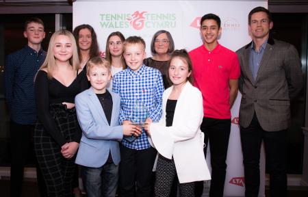 Tennis Wales Awards Win For Elizabeth